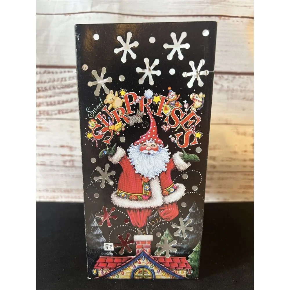 Mary Engelbright Paper Luminaries Set Of 8‎ Santa Sweet Surprises